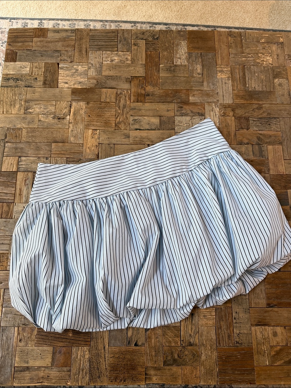 Ardene Striped Bubble Mini Skirt NWT Size XL